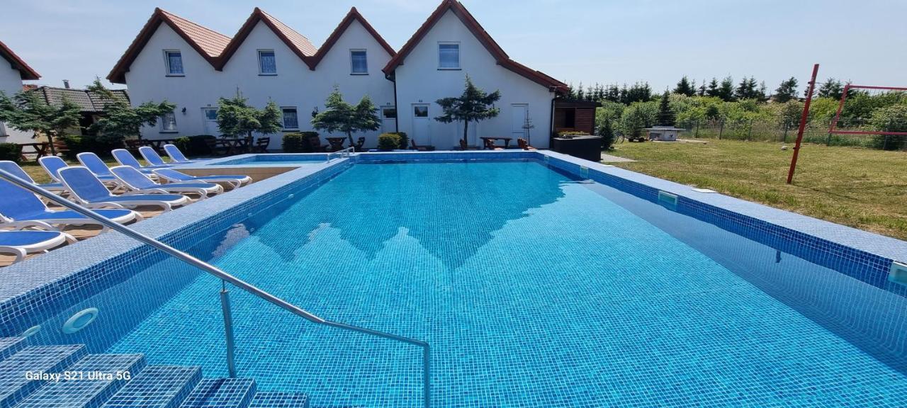 Aqua Fun Domki Z Basenem Ujście-Darłowskie 외부 사진